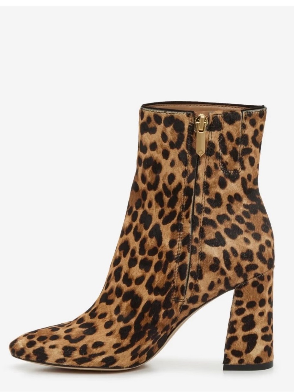 Steve Madden Lizabelle Leppard Ankle Boots - Picture 2 of 3
